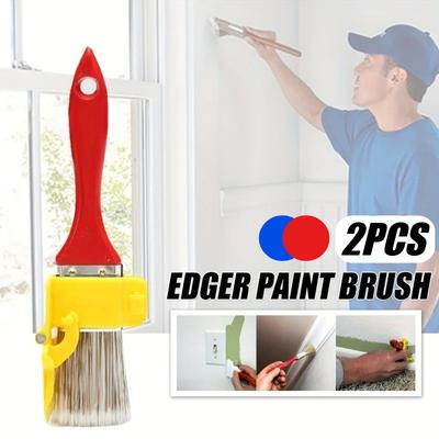 Edger Paint Brush Wall Treatment Paint Tool Multi-use Paint Brush Edge Trimming Cut Brush Latex Color Separator Paint Brush