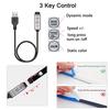 5V Mini 3-Key RGB 5050 LED TV Backlight Strip, Seven-Color Set