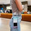 For Samsung Galaxy Z Flip7 FE 5G/Z Flip6 5G Case Gradient Color TPU Phone Cover with Lanyard