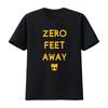 Unisexs Zero 0 Feet Away Funny Gay Cruising T Shirt White 4x Large Vintage Washed Breathable Comfortable Graphic Streetwear Casual