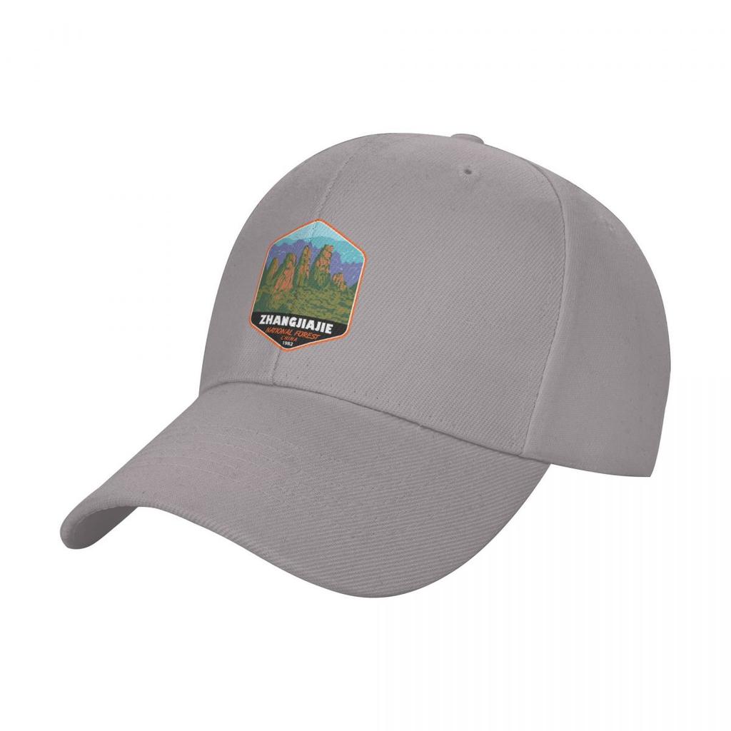 Fashion Zhangjiajie National Forest China Vintage Emblem Baseball Cap Exquisite Craftsmanship Cap Womens