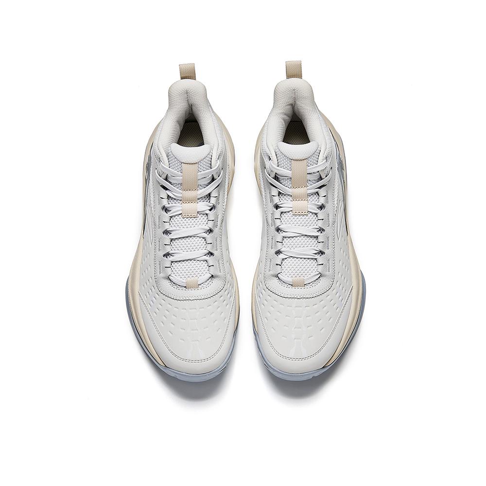 Anta Jianshan 2.5 Lite Comfortable Technology Shock Absorption Wear-Resistant Non-Slip High-Top Basketball Shoes Men sneaker Gray 912511603Q-3