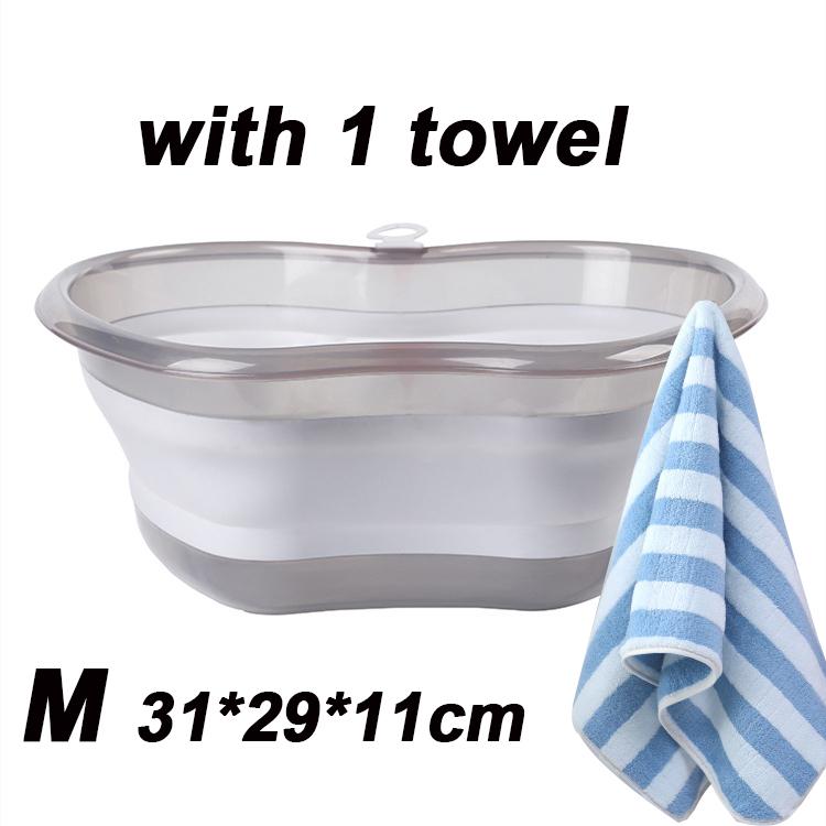 Portable Thickened Basin Apple Shape Design With Hanging Hole Durable Folding Basin For Facial Cleansing, Laundry Outdoor Travel