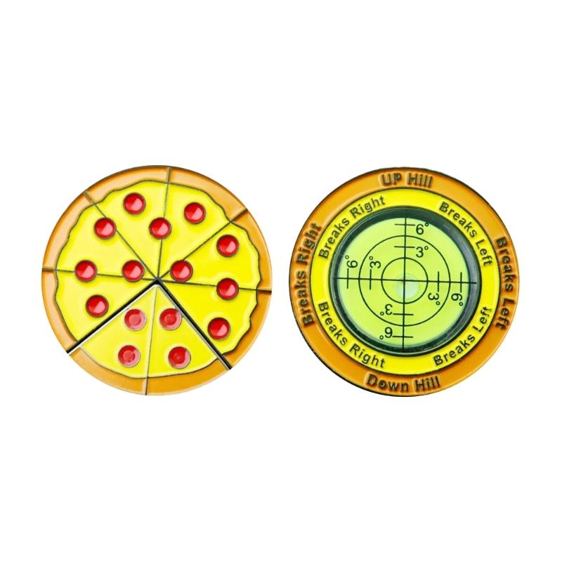 

Magnetic Golf Ball Markers Magnetic Ball Position Indicator for Night Play Bright Colored Durability Zincs Alloys Base 1