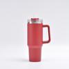 40oz Large Capacity 304 Stainless Steel Vacuum Flask with Handle and Straw