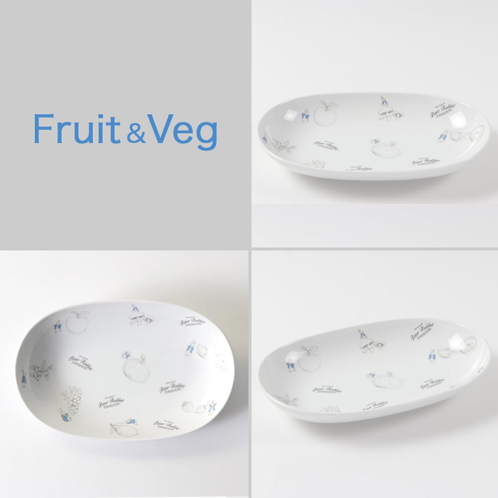 OGISO Fruit & Veg Plate (x1) 52117600B100
