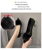 Women's Fashionable Furry Stiletto Heels - Comfortable, Versatile, Pointed-Toe High Heels for Autumn/Winter.