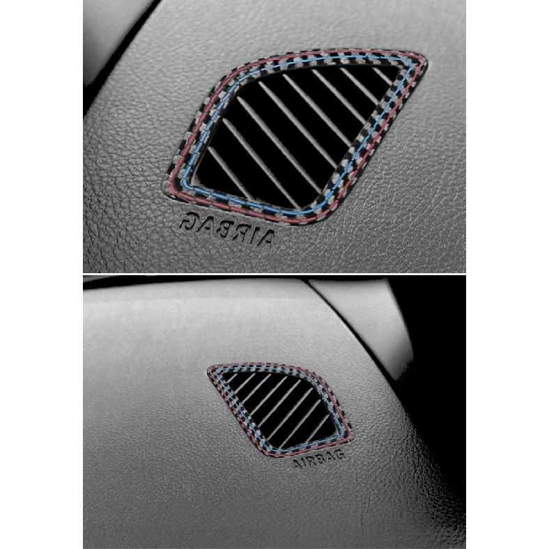 For BMW F20 F21 F22 F23 Dashboard Side Air Vent Outlet Trim Frame Made of Alcantara Performance Sticker Car Interior Accessories
