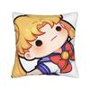 Sailor Moon Kawaii Meme Pillow Case Soft Pillow Cover Vintage Pillowcases For Sofa Home Decoration