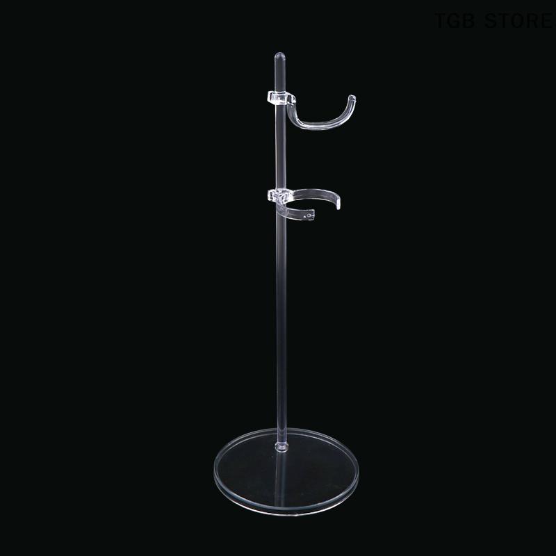 5Pcs Adjust Universal Transparent Doll Holding Stands Doll Display Rack Mannequin Model Stand Doll Dress Support