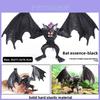 Pedra Espírito de Morcego Monstro Touro Lança-Fogo Dragão Voador Modelo Animal Para Cena de Casa Assombrada