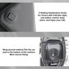 Motorcycle Heated Seat Cushion Electric Heated Seat Pad 3-Speed   Temperature Heating Seat Cover For Motorcycle Snowmobile