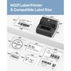 Phomemo M221 Label Maker, New Upgraded 3 Inch Bluetooth Thermal, Easier & More Stable, for Product, Address, Barcode, Small Business, Portable Label