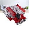 V8 Engine Building Resin V8 Car Engine Model Desktop Display Ornament Home Decoration for Teens Adults