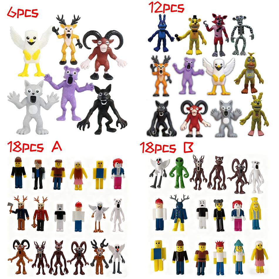 Nuevo 99 Noches En El Bosque Figuras Juguete 99 Noches Figuras Figura Búho Ciervo 99 Noches En El Bosque Figura JugueteNavideño Regalo