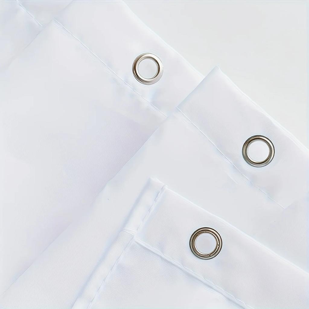 1 st Vallmoblomma Hav Oljemålning Växttryck Duschdraperi Vattentätt Polyestertyg med Krokar Vägg Badkar Badrumsinredning