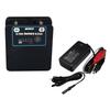 BMO JAPAN II Battery Charger Set for Electric Fishing Reels Lithium-ion 6.6Ah & (10Z0014)