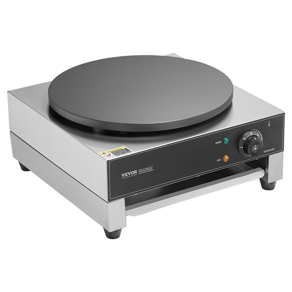 16-Inch Electric Crepe Maker Commercial Crepe Machine 1700W Non-stick