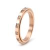 3mm Thin Stackable CZ Eternity Spinner Ring Wedding Band for Women Girl Size 6-11