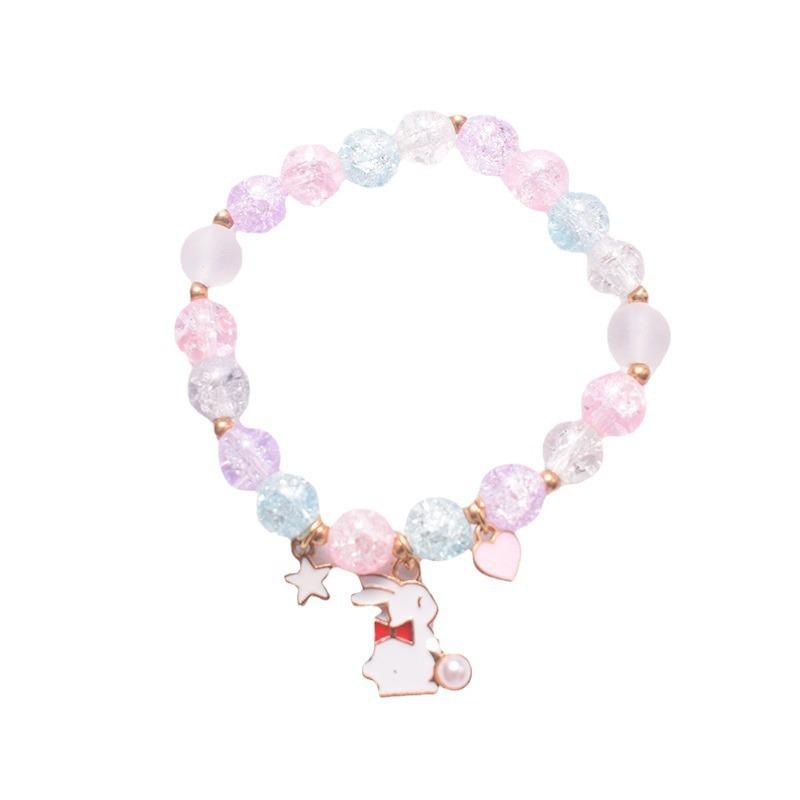 For Diy Handmade Beaded Bracelet Necklace Accessories 360Pcs 24-Grid Crystal Glass Set