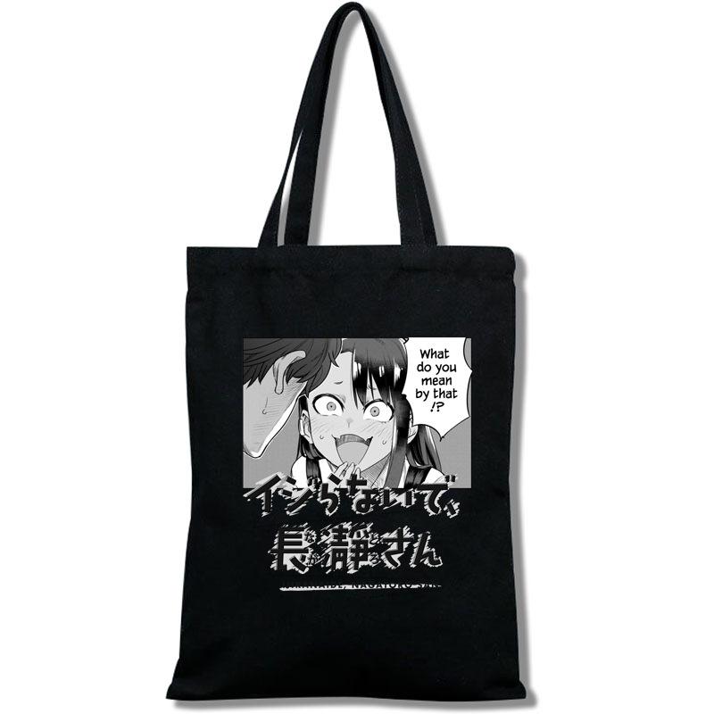 Crossbody Bag Creative Portable Shopping Bag Canvas Bag