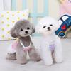 Spring and summer dog clothes thin vest dress pet clothing small dog cat corn suspender skirt