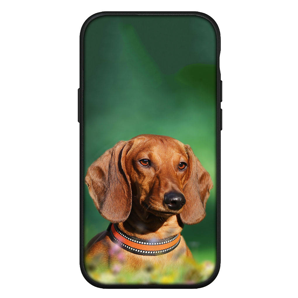 Hülle für iPhone 16 15 14 Xiaomi Redmi Note 13 12 11 Pro Max X 10 8 9 XR Samsung Galaxy S24 S23 A05 A15 13C 12COPPO Huawei Dackel Hund Handyhülle