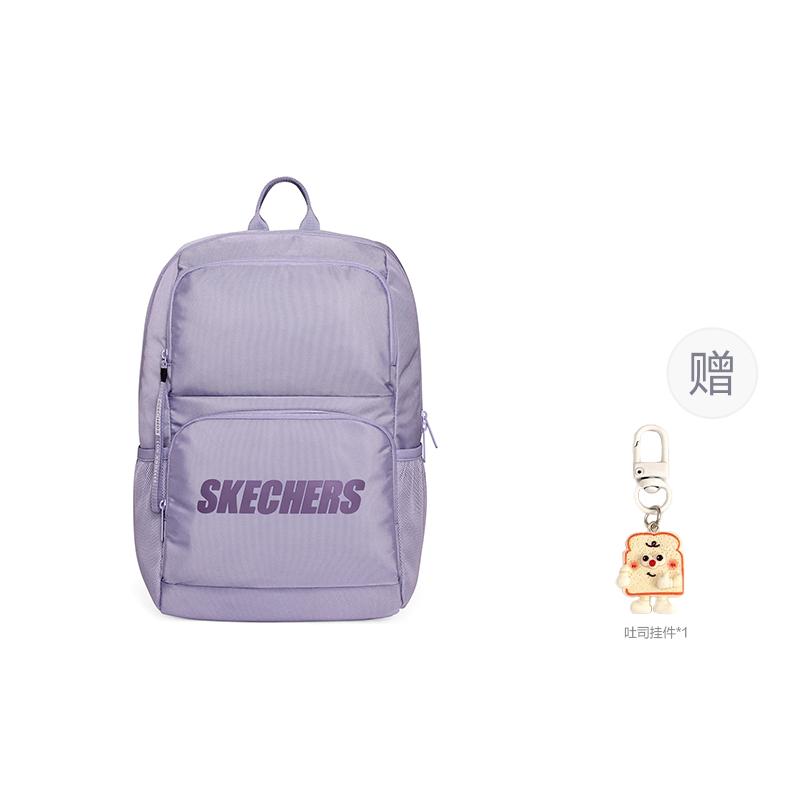 Skechers Polyester Backpack Unisex Lavender L320U196-00KC