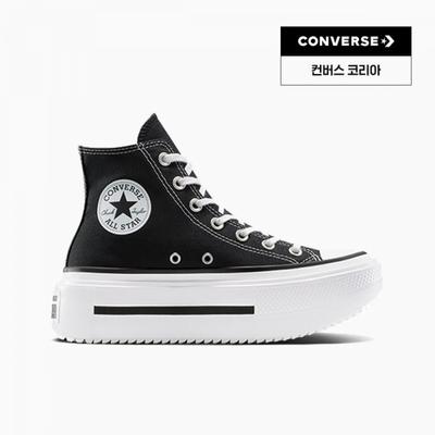 Chuck Taylor All Star Lift Double Stack Black A12975c