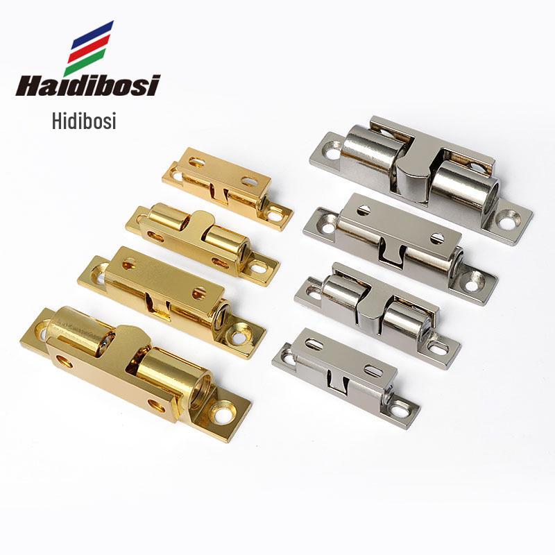 Zinc Alloy Magnetic Ball Catch Latch for Cabinet Doors - Silver