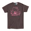 Hello Kitty Unisex Adult Outline Vintage Wash T-Shirt
