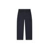 FILA Solid Woven Straight Leg Casual Pants Men bottoms Dark-Blue F11M419802F-NV