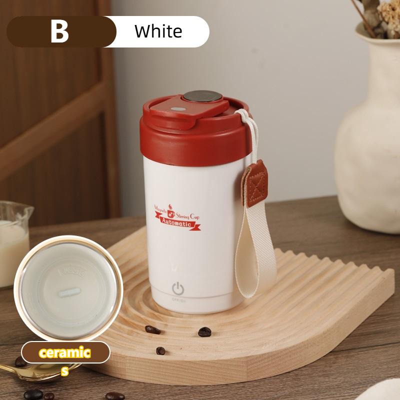 Fully Automatic Magnetic Stirring Cup, Smart Cup with Temperature Display, and Built-in Self-stirring Mechanism