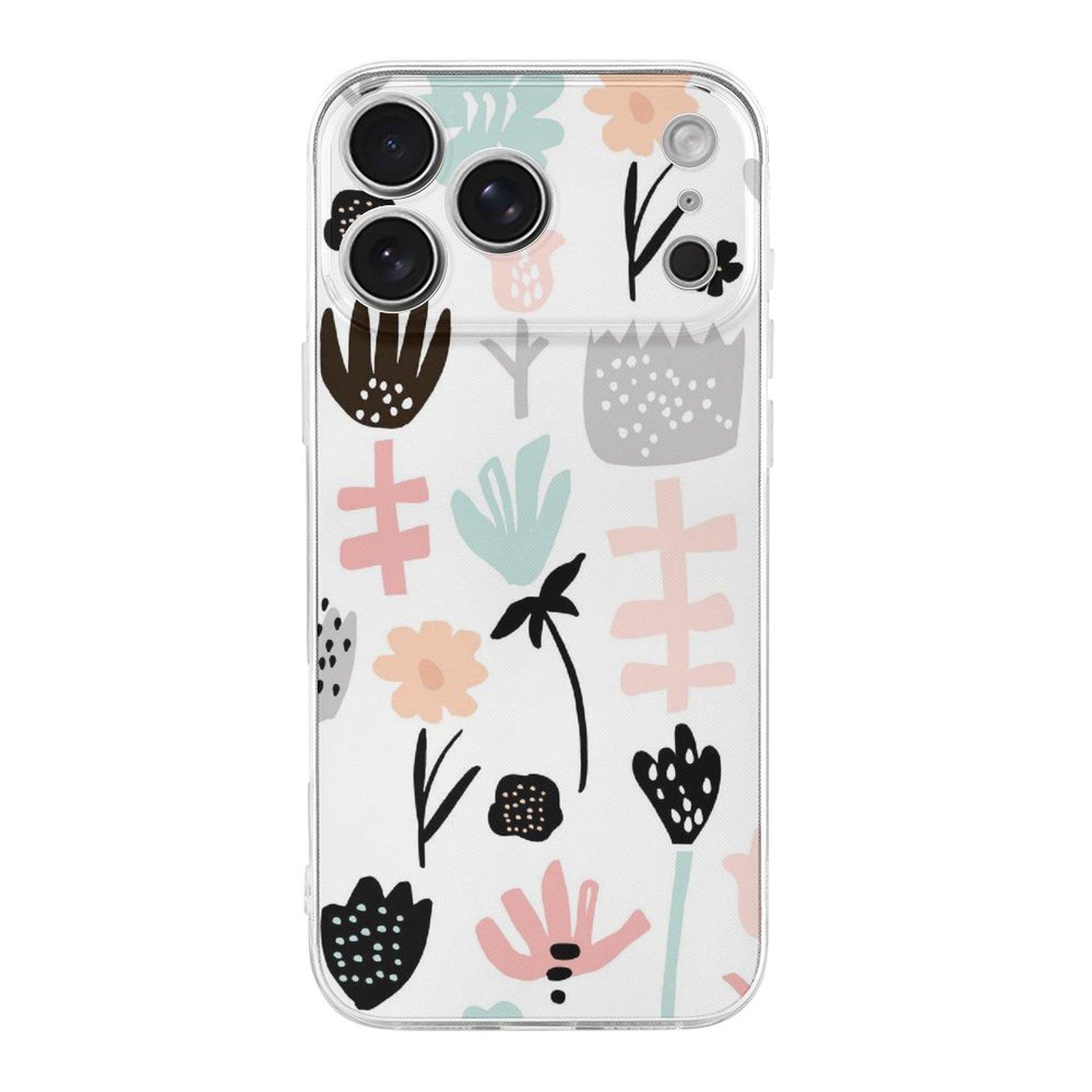 

1 Pack For Iphone 17/17Air/17Pro/17ProMax Crystal TPU Anti-Scratch Case With Lens Lip, Accurate Cutouts And Clear Thin Finish IPHONE-17ProMax белый