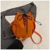 Handbag Drawstring Bucket Bag Purse Small Crossbody Bag Sweet Nylon Shoulder Bag  Travel