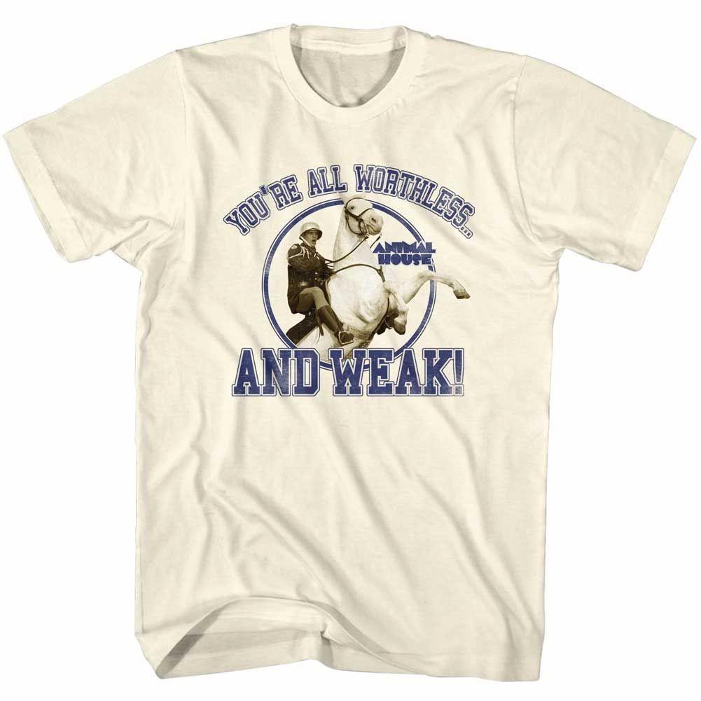 Animal House Worthless And Weak Movie Shirt XL