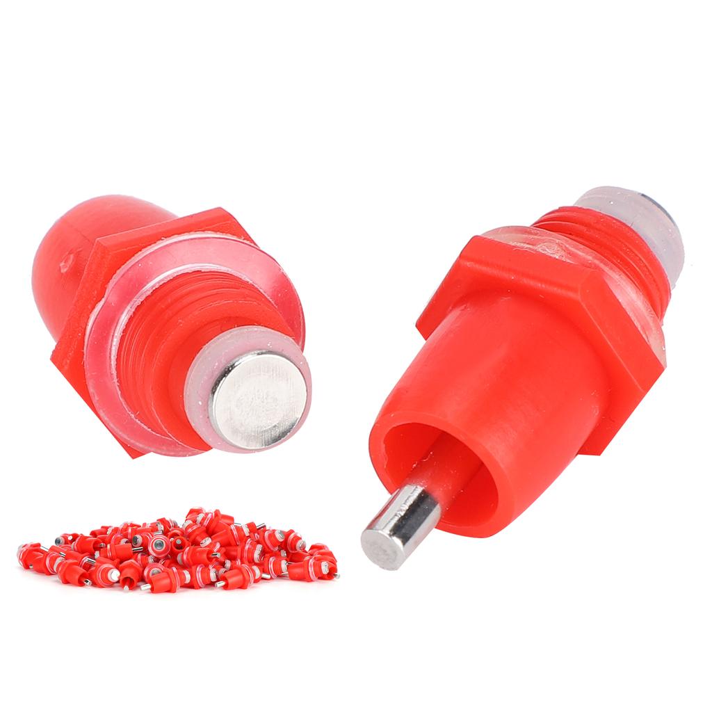 100 stk Kylling Toveis Type Automatisk Drikkekopp Vannautomat Drikkenippel