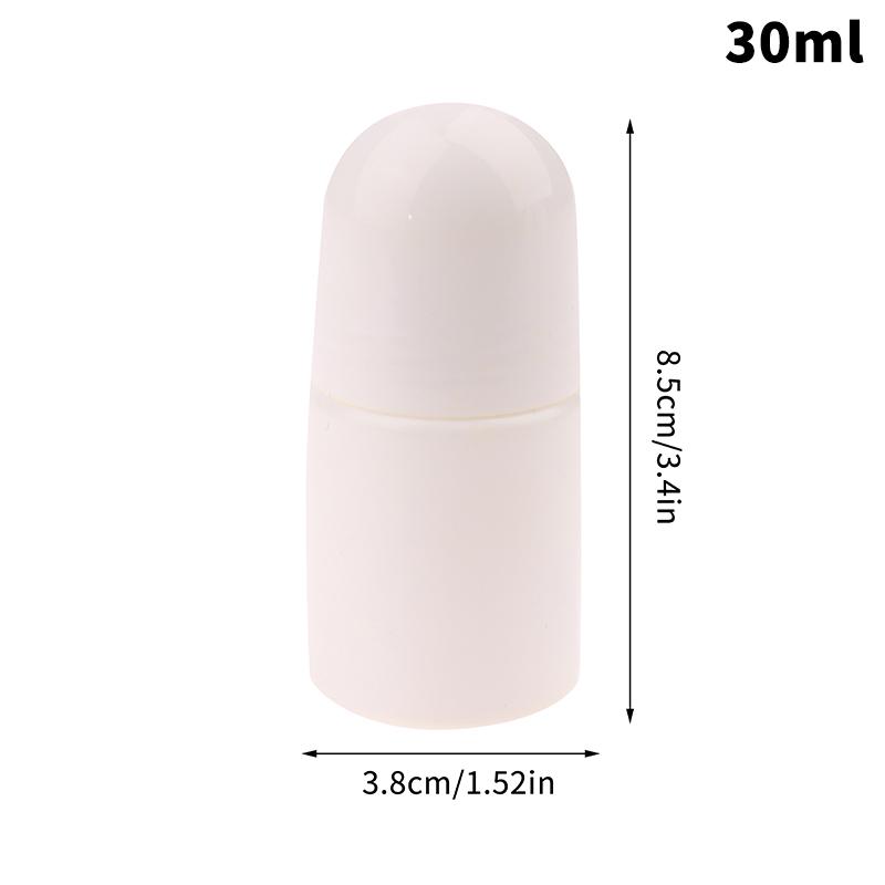 

Пустые пластиковые флаконы-роллер для эфирных масел Пустые многоразовые флаконы-роллер для многоразового использования Герметичные дезодоранты своими руками 30ml