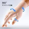 Freetoo Finger Supports Compression Gloves for Joint Finger Smartphone Gaming Size M [Medical-Grade Quality] Relief, Strengthening, Anti-Odor,