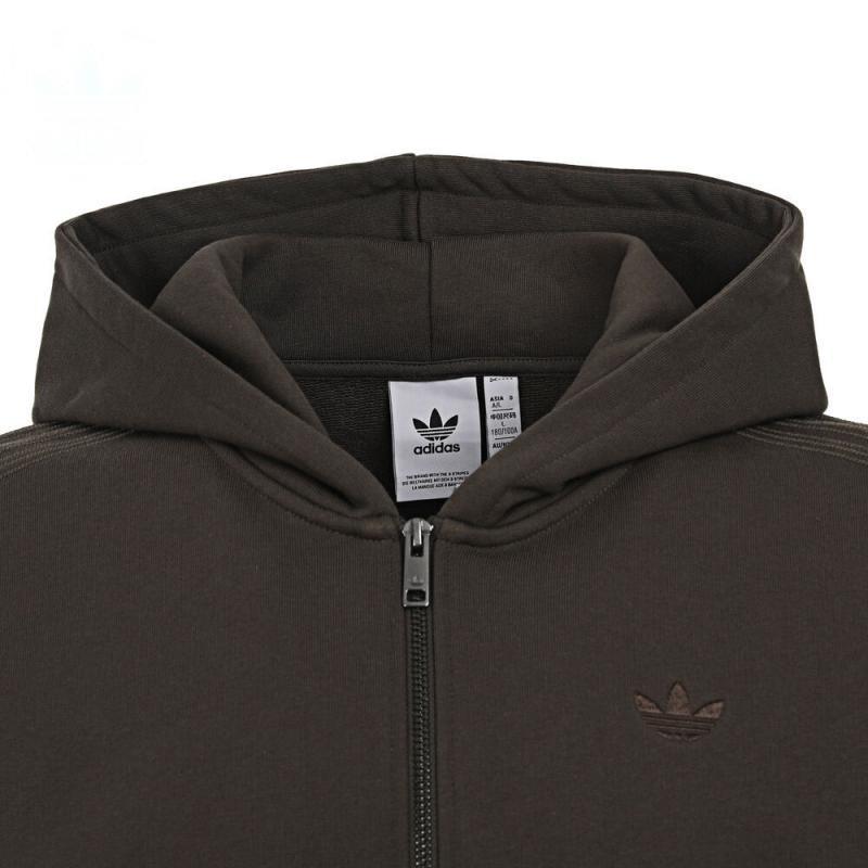Adidas Originals Comfortable Drop Shoulder Long Sleeve Jacket Men Jacket Brown JD3337
