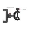 Phone Bracket with Full Rotation Capability Anti Slip Grip Phone Clamp Suitable for Musicians Streamers Video Creators