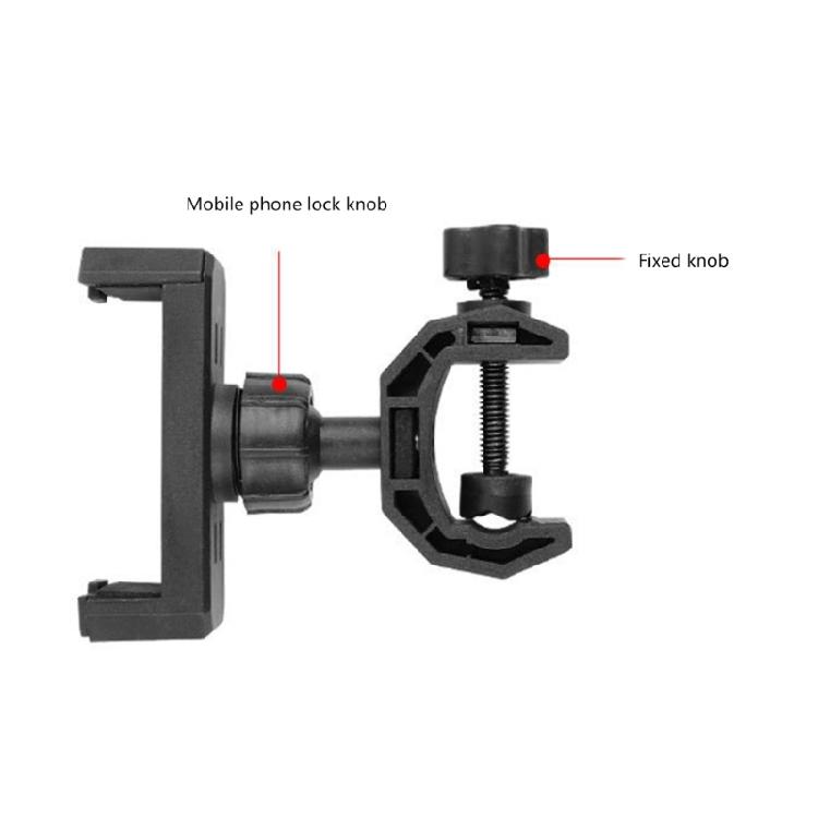 Phone Bracket with Full Rotation Capability Anti Slip Grip Phone Clamp Suitable for Musicians Streamers Video Creators