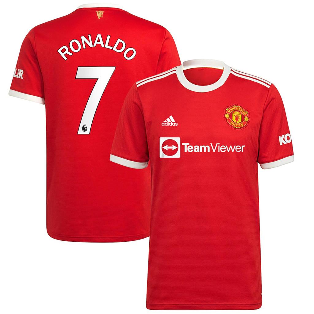 21  22 Cup Home Ronaldo 7 Camiseta  Futebol Champions Mens Uniforms Football Jerseys Uniforms Football Jerseys