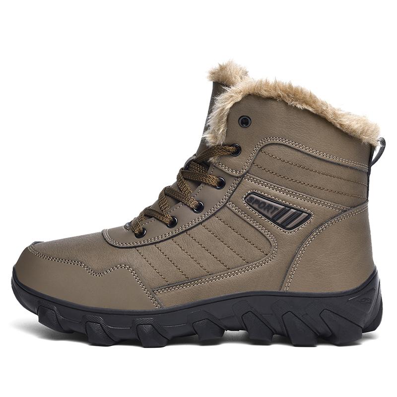 Russian Style Winter Boots Men Shoes Waterproof Outdoor Ankle Boots For Men Snow Boots