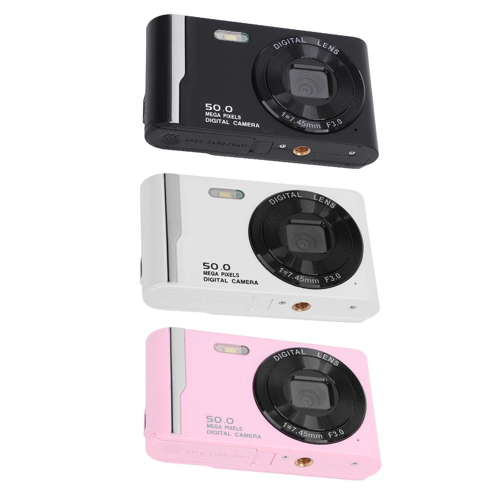 4K 50MP Digital Camera HD 16x Digital Zoom 2.8 Inch LCD Screen Anti Shake Autofocus Retro Compact Sm