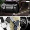 Black Matte Stiff Cowhide Top Layer Genuine Leather, Handmade DIY Knife Sheath Leather Strap, Crazy Horse Leather Material