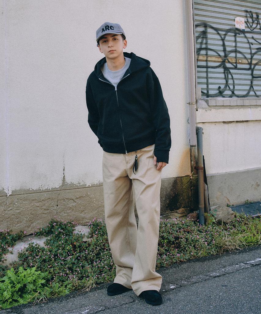 XERO Cinch Back Over Curved Pants [Beige]