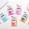 Cartoon Digital Calculator Mini Desktop Calculator with a Bright LED Display Handheld Desktop Calculator for Office Kid