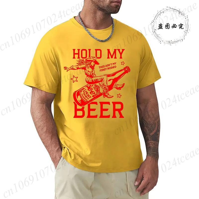 I Drink Beer 3 Days A Week Yesterday Today Tomorrow Unisex Casual T-shirt Short-Sleeve Summer Fashion Tshirt Men T Shirt Clothes