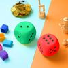 Squishy Foam Dice Stress Balls Soft Jumbo Dice Educational Learning Squeeze Anxiety Relieve Toy Gifts for Adults Kids Board Game